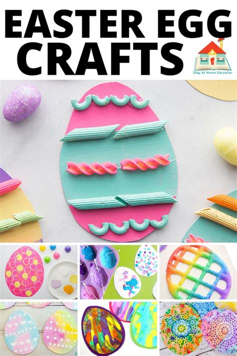 20 Ways To Decorate A Paper Easter Egg Easter Egg Crafts Preschool