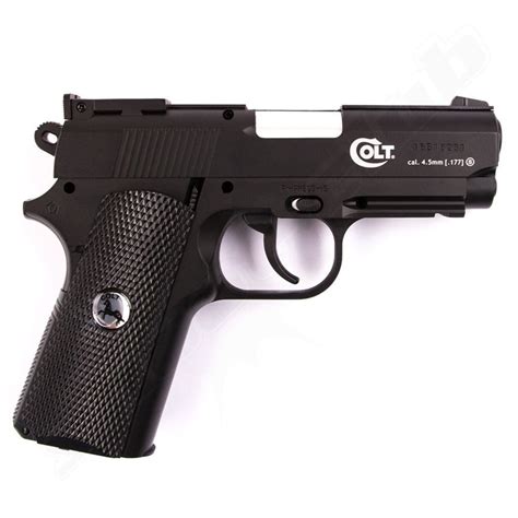 Colt Defender 45mm Stahl Bbs Schwarz