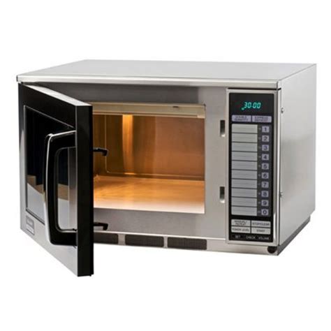 Sharp R24at 1900w Programmable Commercial Microwave Oven Heavy Duty