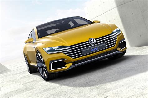 Vw Sport Coupé Concept Gte Showcases Volkswagens New Design Language