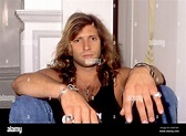 Rob Affuso from Skid Row during a photoshoot in a hotel. London, 08/10 ...