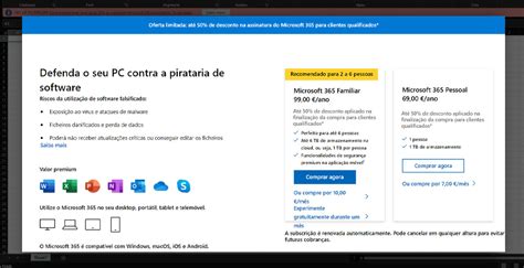 Microsoft Oferece Desconto De 50 A Utilizadores De Office Pirata