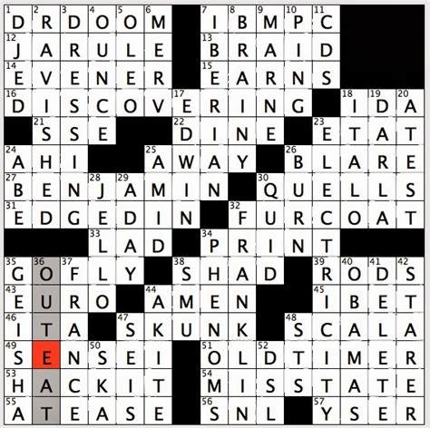 Rex Parker Does the NYT Crossword Puzzle: Archenemy of Fantastic Four ...