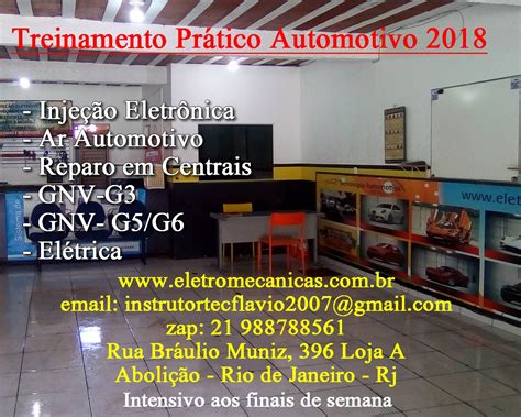 Blog Oficina E Curso Automotivo Eletromecanicas Palestra Técnica De