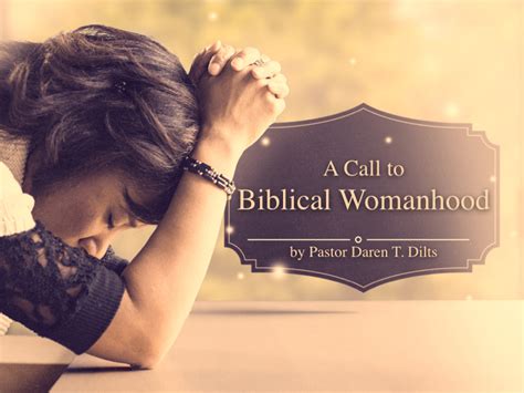 a call to biblical womanhood