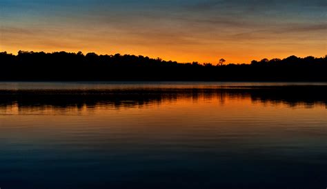 Sunset Photos From Lake Wauburg Gainesville Florida Stephen L