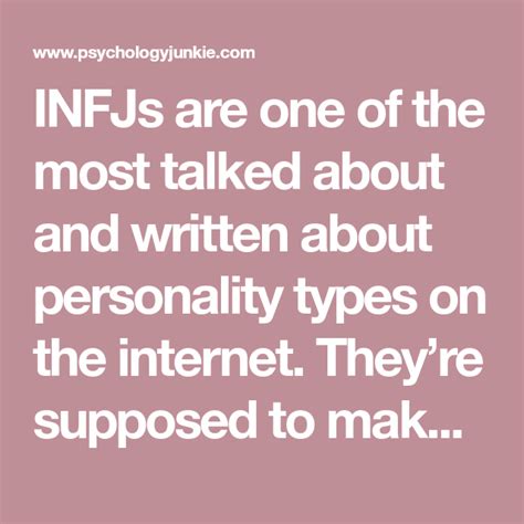The 5 Biggest Misconceptions About Infjs Personality Types Infj
