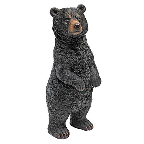 Design Toscano Black Bear Statue Standing