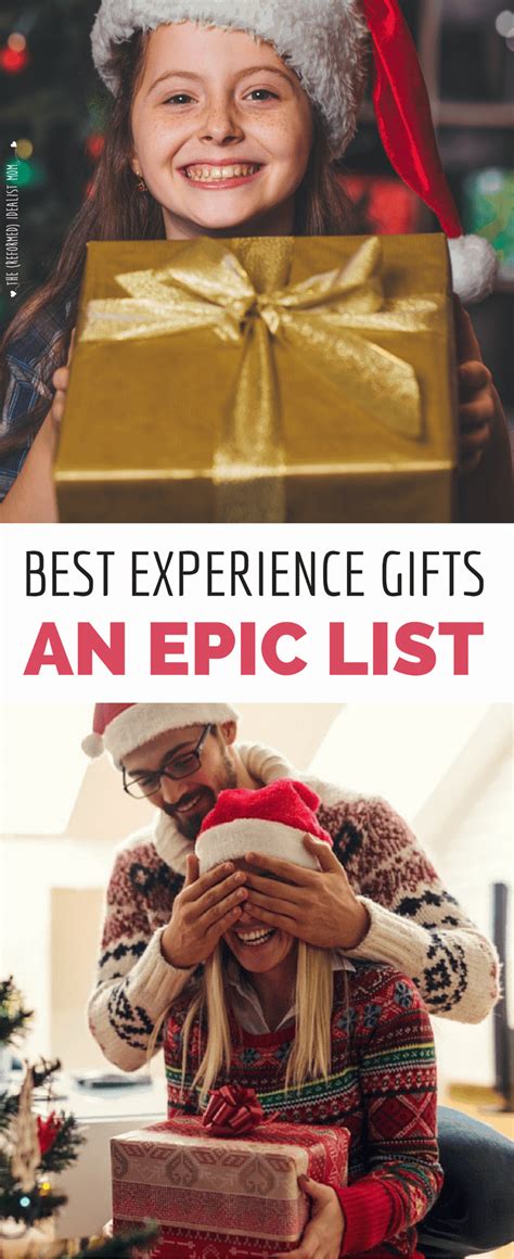 Christmas gift experiences for him. 42 awesome experience gifts to give—instead of toys ...