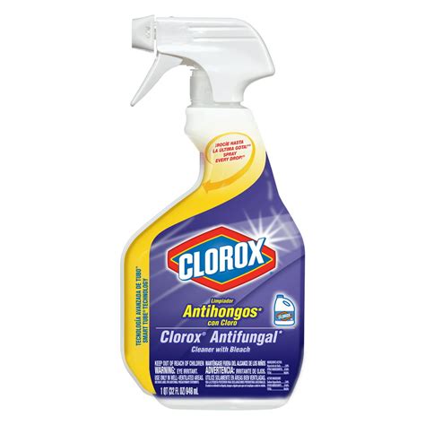 Clorox Antifungal Cleaner With Bleach Spray Bottle 32 Oz Walmart