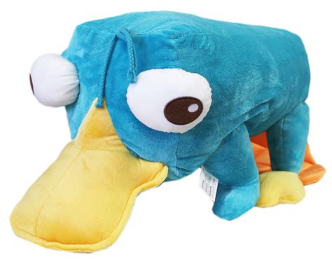 Disneys Phineas And Ferb Perry The Platypus Large Plush Toy 16in