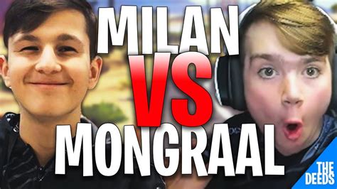 Secret Mongraal 1 Vs 1 Secret Milan Fortnite Highlights Youtube