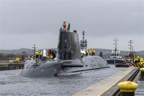 Royal Navys Newest Nuclear Powered Attack Submarine Ready For Sea