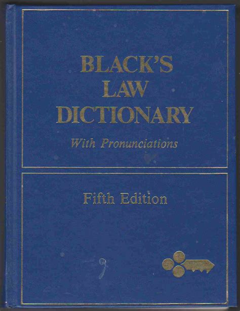 Blacks Law Dictionary Containing Definitions Of The Terms And Phrases