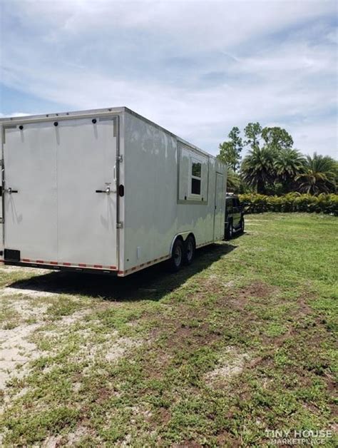 24 Ft Cargo Trailer Turned Stealth Tiny House