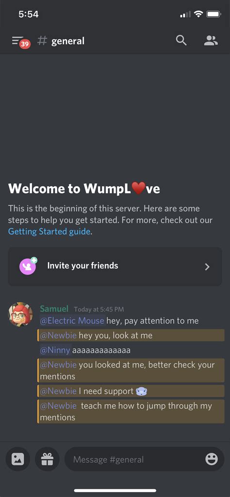 Mobile How Can I Check Recent Mentions Discord