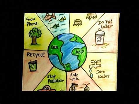 World day for audiovisual heritage. Save Earth Poster tutorial for kids || Save earth ,save ...