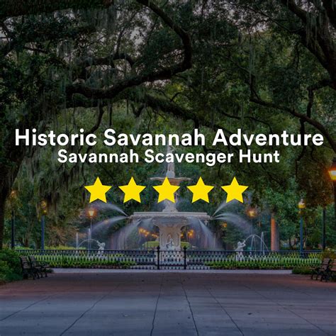 savannah scavenger hunt historic savannah adventure let s roam