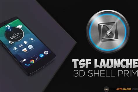 Tsf Shell 3d Launcher Prime Free Modded Apk Android App Free App Hacks