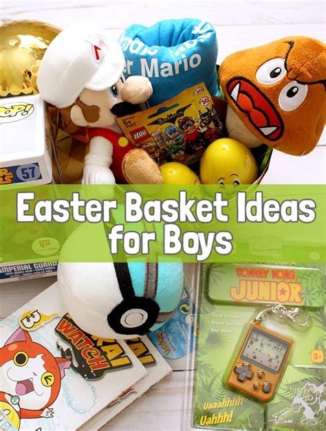 Easter Basket Ideas For Boys Gublife