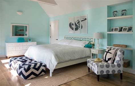 Small guest bedroom hollywood glamour decor from tiffany blue bedroom ideas , image source: Tiffany Blue Bedroom - Contemporary - bedroom - Martha ...