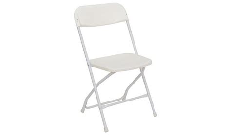 White Folding Chair Rentals In Chicago