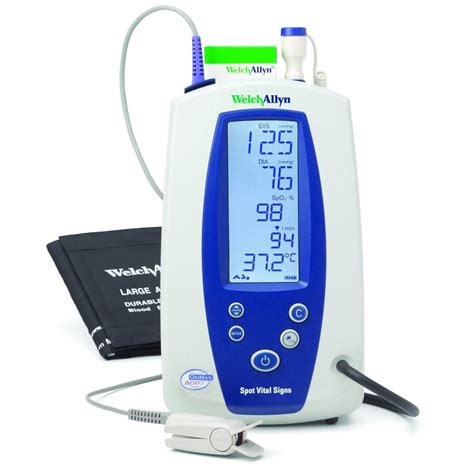Blood Pressure Device Spot Vital Signs With Non Invasive Blood