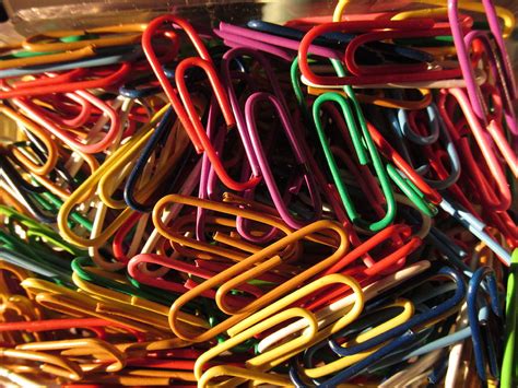 Colored Paper Clips Photograph By Alfred Ng Fine Art America