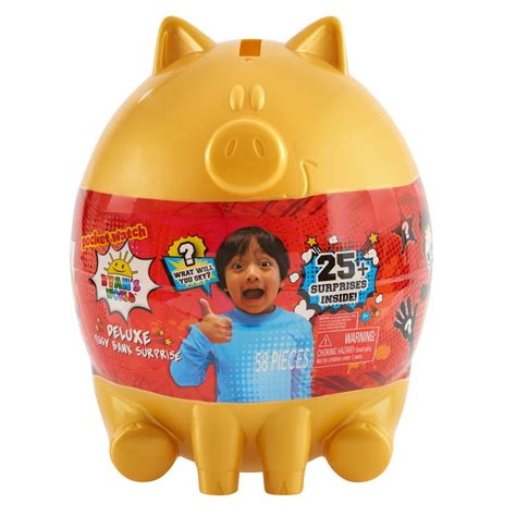 Ryans World Deluxe Piggy Bank