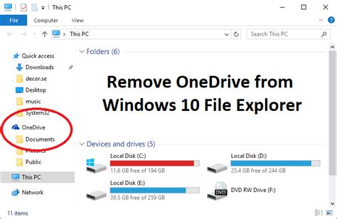 How To Remove Onedrive From Windows File Explorer Techcult
