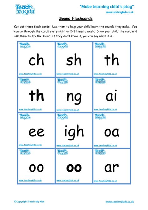 Teach Child How To Read Phonics Flashcards Letters And Sounds Pdf