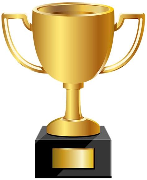 Golden Cup PNG Clip Art Image Trophy Trophies And Medals Medals