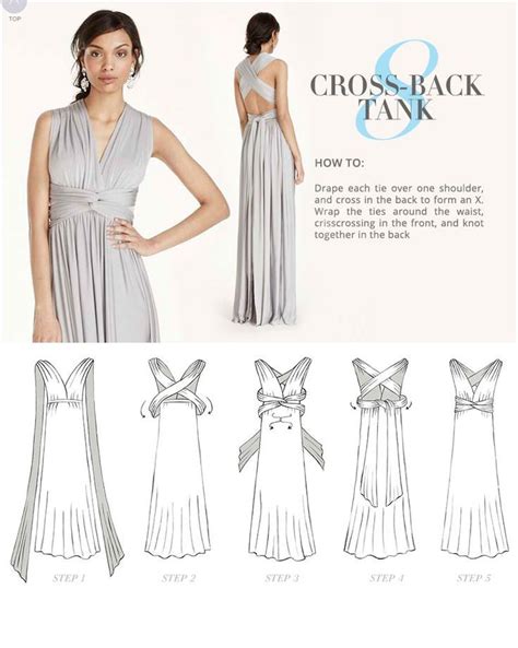 Convertible Infinity Dress Instructions