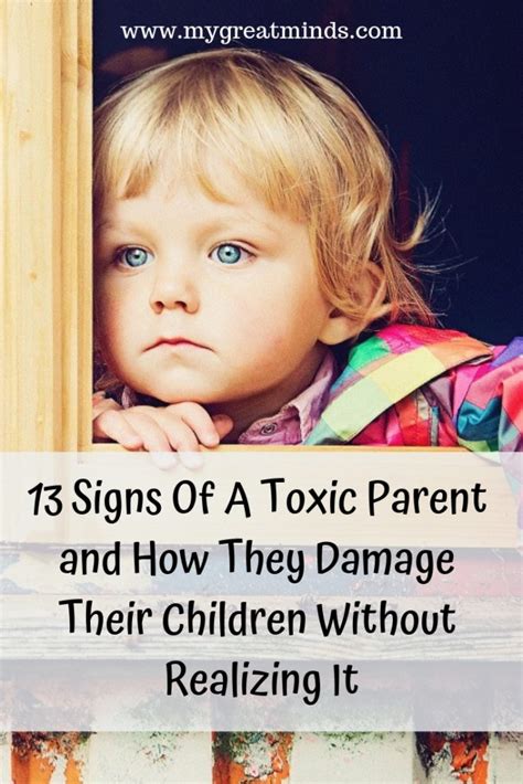 13 Signs Of A Toxic Parent And How They Damage Their Children Without