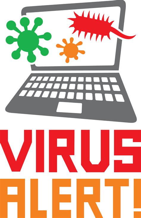 Computer Virus Alert Icon Antivirus Concept 8505685 Png