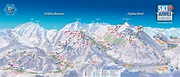 Ski Juwel Alpbachtal and Wildschonau Piste Map