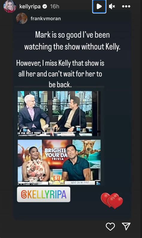 Kelly Ripa Touched As Fans Urge Her To Return To Show Following Time