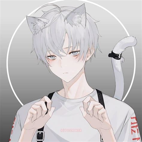 500 Wallpaper Anime Boy Cat Picture Myweb