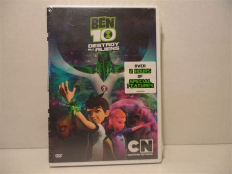 Ben 10 Destroy All Aliens Dvd Cartoon Network 2012 2 Hours Of Special