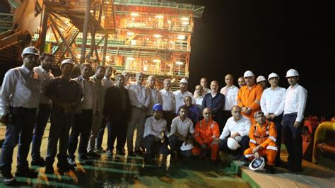 First Offshore Platform Of Irans South Pars Phase 13 Installed