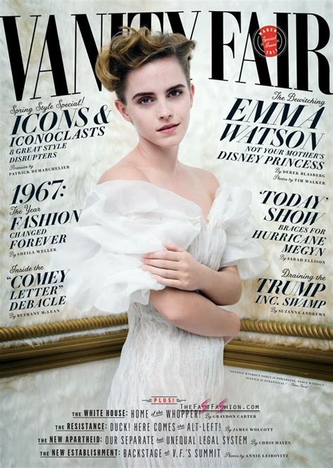 Emma Watson Poses Topless Thefastfashion Com