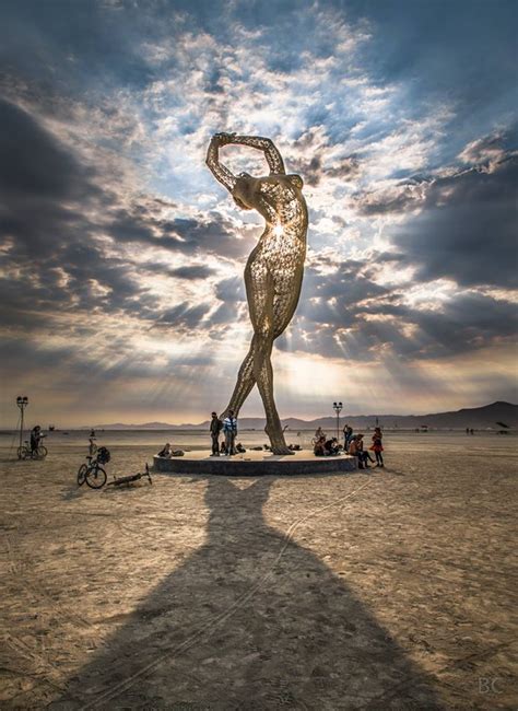 Stunning Shots Of The Most Gorgeous Sculpture At Burning Man