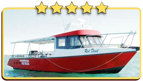 The Red Devil Boat Darwin Fishing Charters Fishing Trips Tours Red Devil