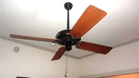One for indoor use and another for outdoor installations. 52" Hunter Original ceiling fan - YouTube