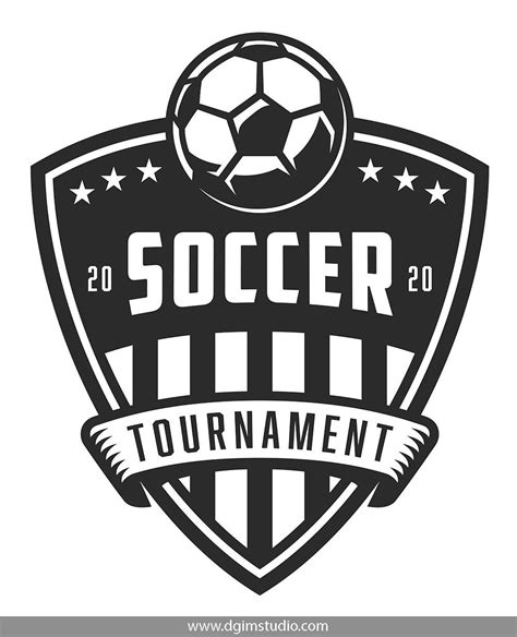 Soccer Emblems Set Football Logo Design Soccer Logo