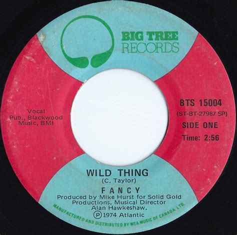 Fancy Wild Thing 1974 Vinyl Discogs