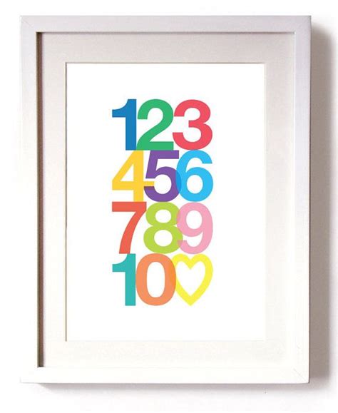 Maybe you would like to learn more about one of these? Print Poster Art Alphabet Numbers 1-10 Size A4 or A3 ...