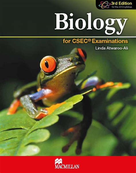 Biology For Csec® Examinations 3rd Edition Students Book — Macmillan