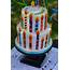 Colorful Fondant Candle Birthday Cake  CakeCentralcom