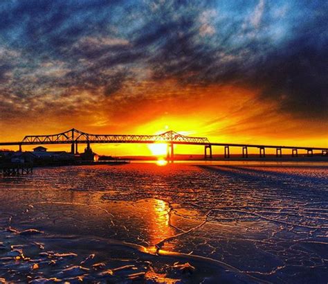 This Photo Of Sunset At Battleship Fall River Reporter